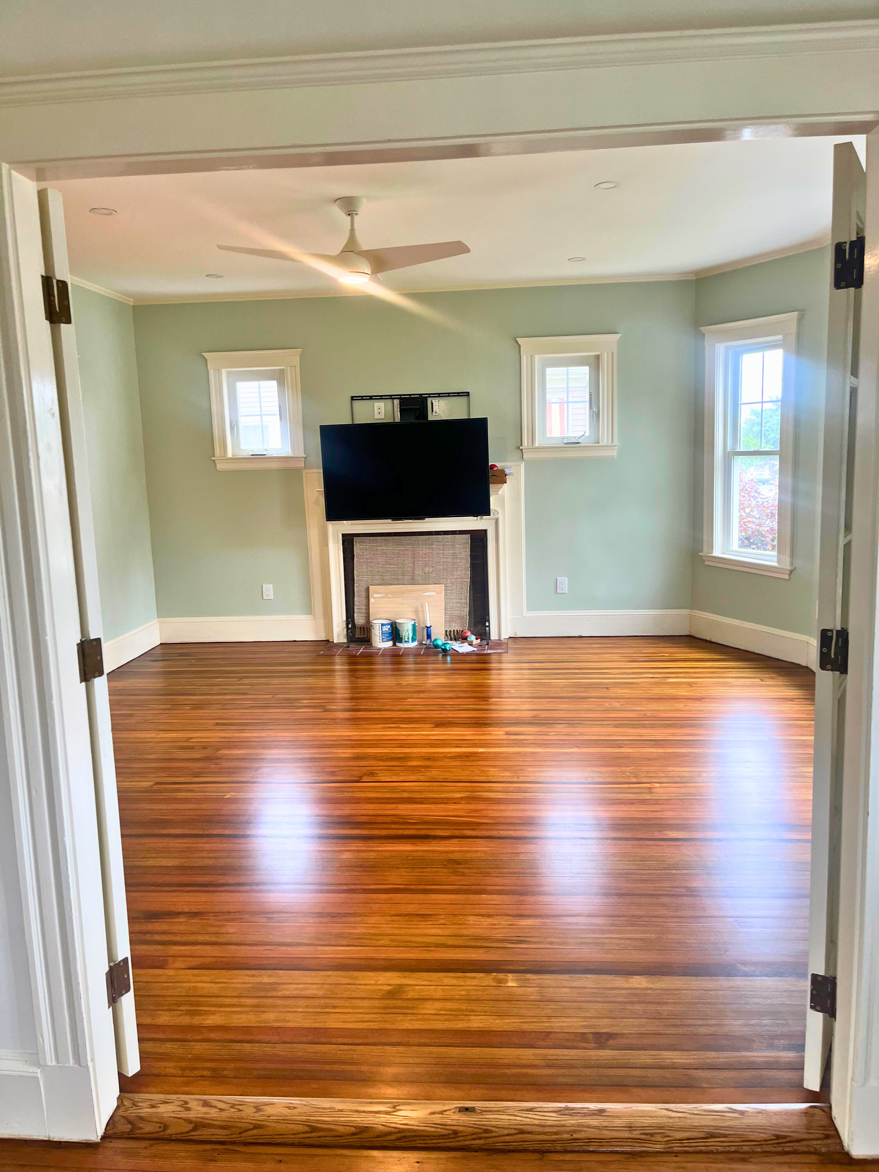 Flooring transformation in Newton